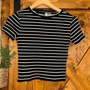 H&M ribbed crop
